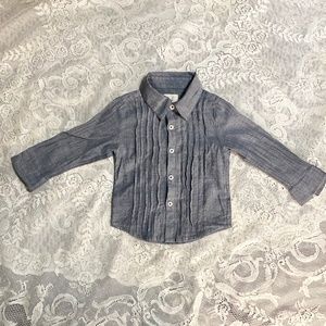 Peek.. Little Peanut Pleated Button Down Shirt for BABY ( 06-12 Months)